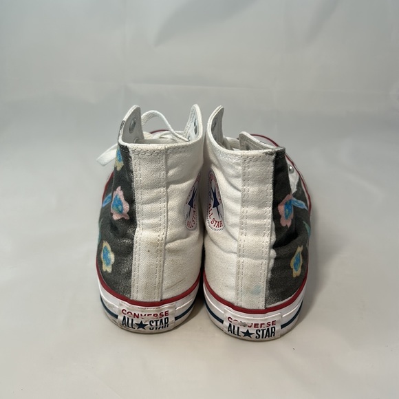 Personally designed basic white converse - Picture 4 of 8